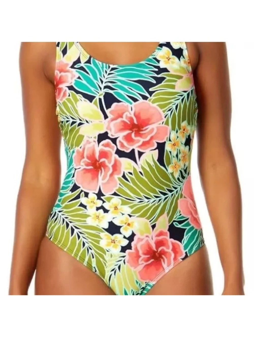 Hurley Tropical Floral One-Piece Swimsuit